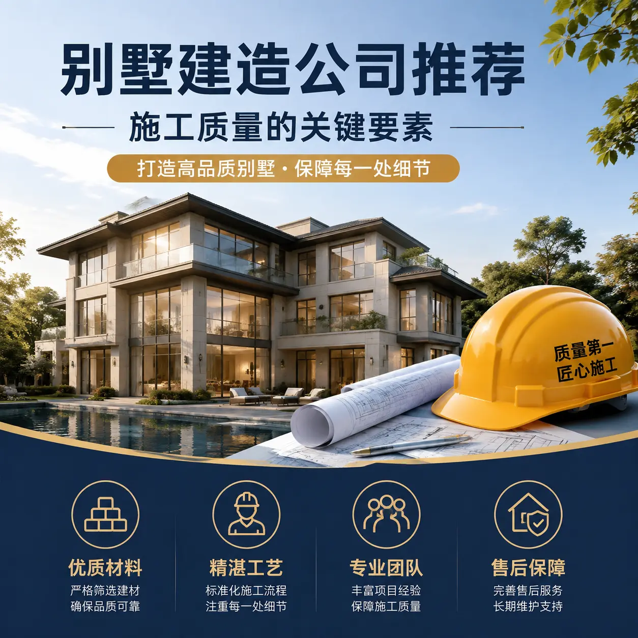 别墅建造公司推荐: 织金 施工质量的关键要素