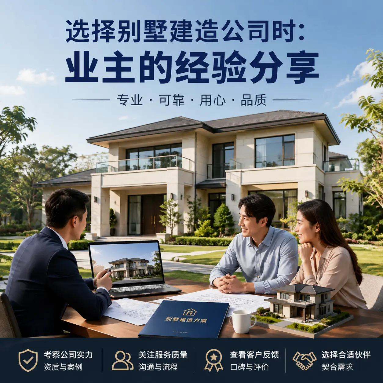 选择别墅建造公司时: 织金 业主的经验分享