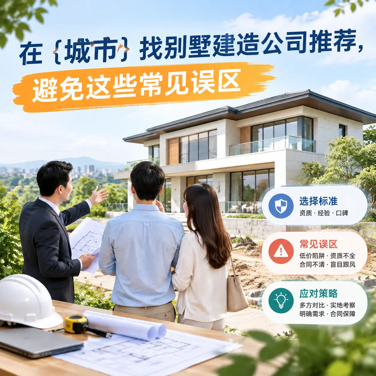 在 织金 找别墅建造公司推荐,避免这些常见误区