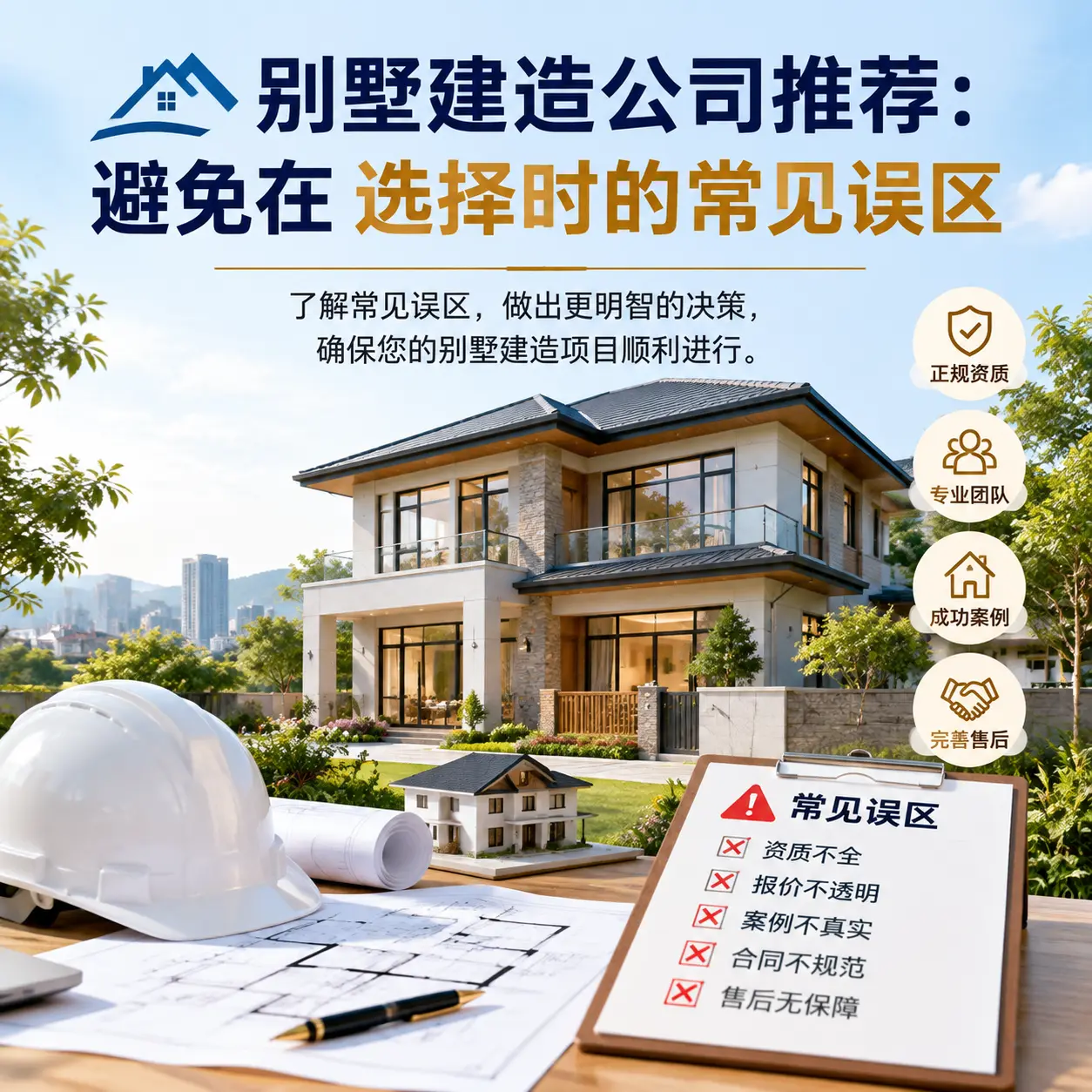 别墅建造公司推荐：避免在 织金 选择时的常见误区