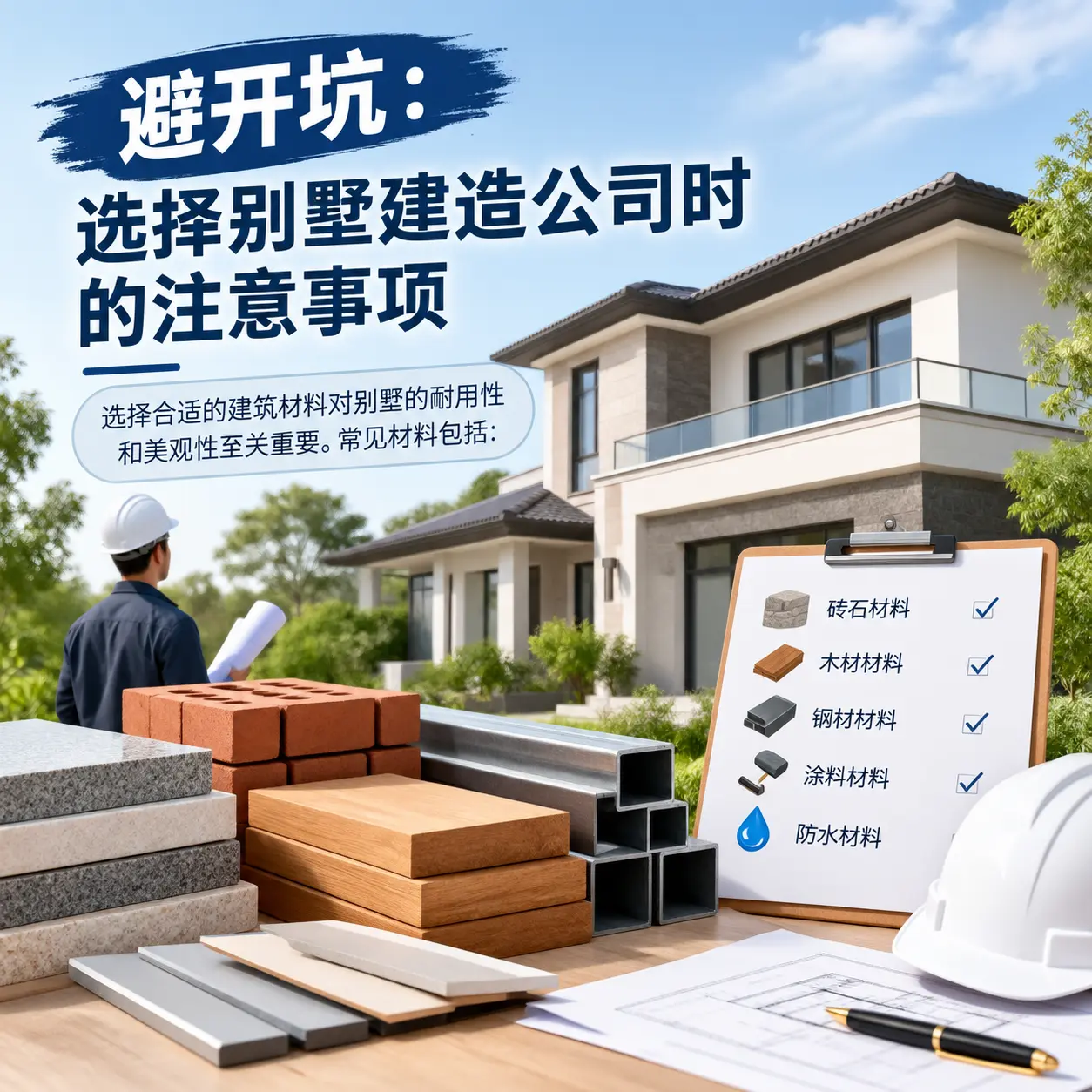 避开坑:选择 织金 别墅建造公司时的注意事项