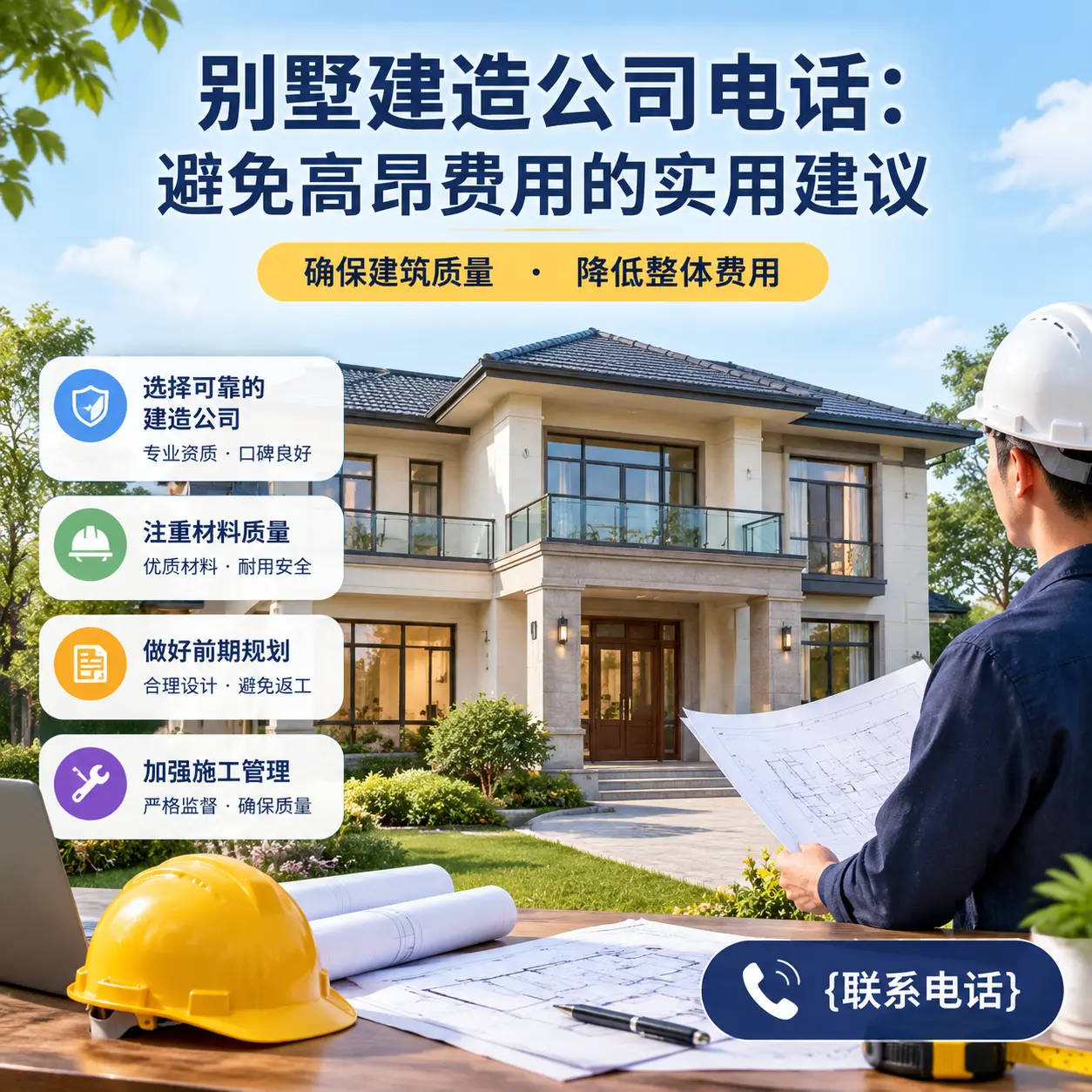 织金别墅建造公司电话:避免高昂费用的实用建议