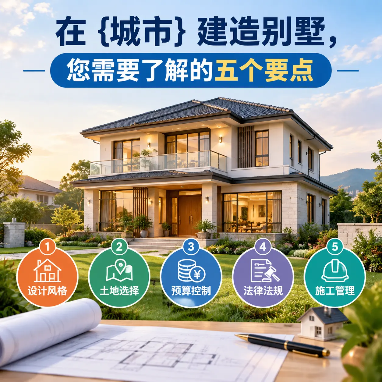 在 织金 建造别墅,您需要了解的五个要点