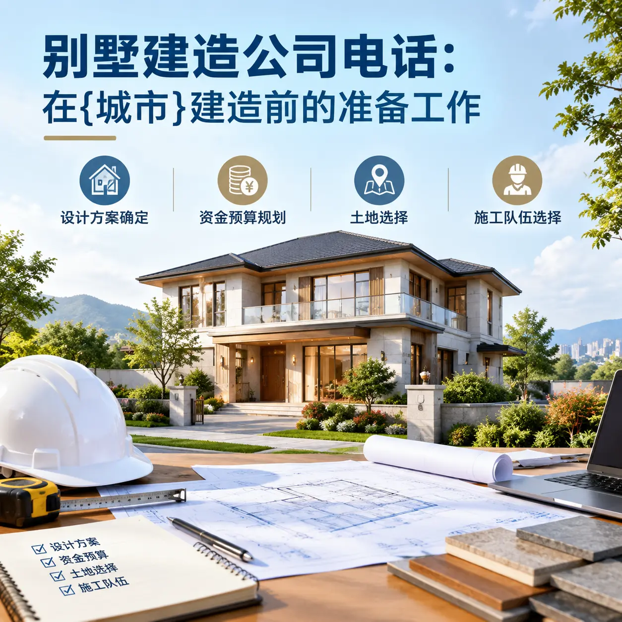 别墅建造公司电话：在织金建造前的准备工作