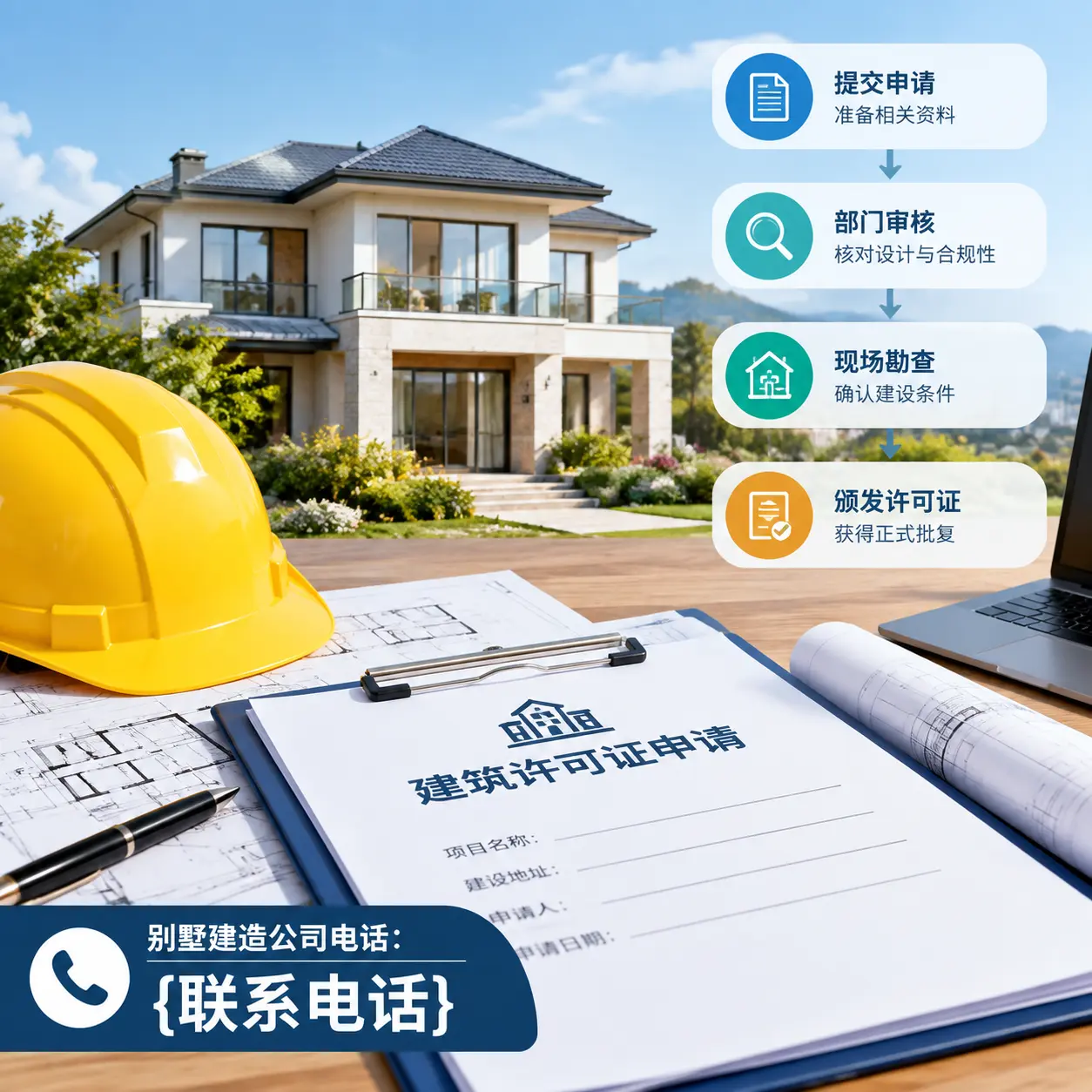 别墅建造公司电话：在织金建造前的准备工作