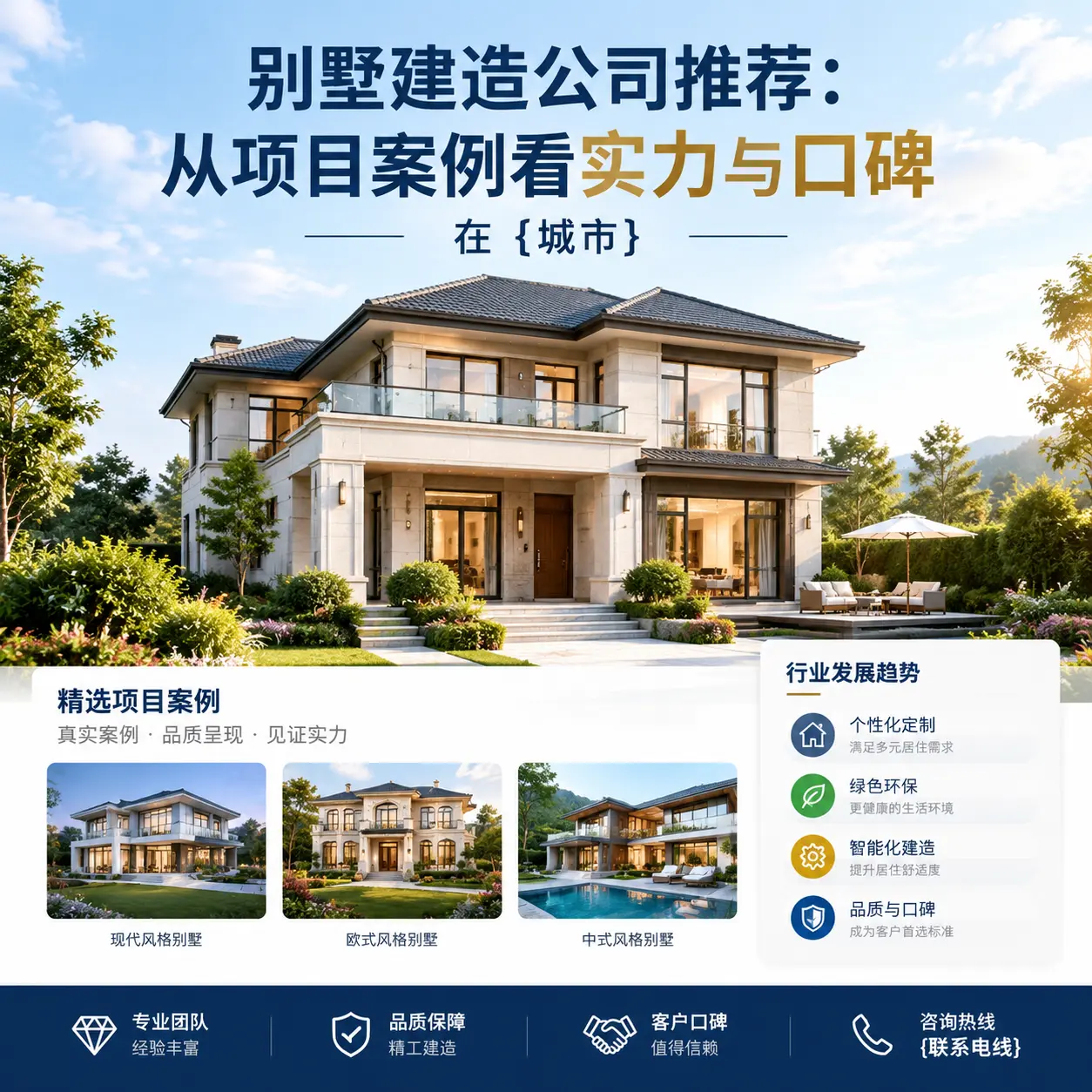 别墅建造公司推荐:从项目案例看实力与口碑在 织金