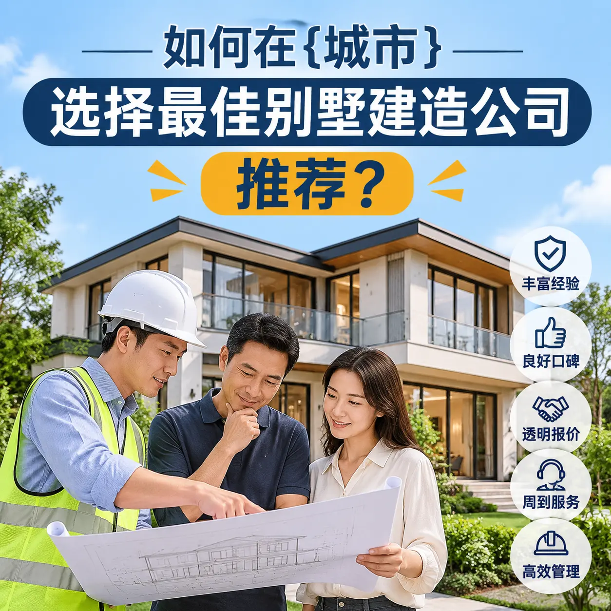 如何在 织金 选择最佳别墅建造公司推荐?